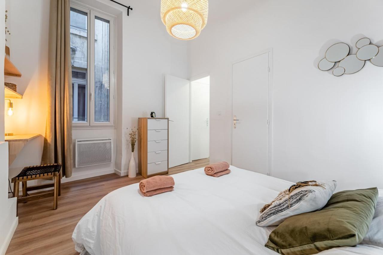 T3 Tout Confort, Moderne, En Centre Ville Marseille Eksteriør bilde